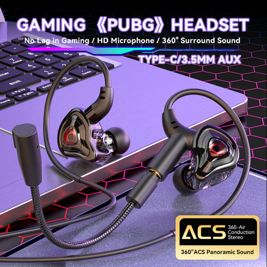Esports Gaming Phone - Auriculares para juegos de eSports con