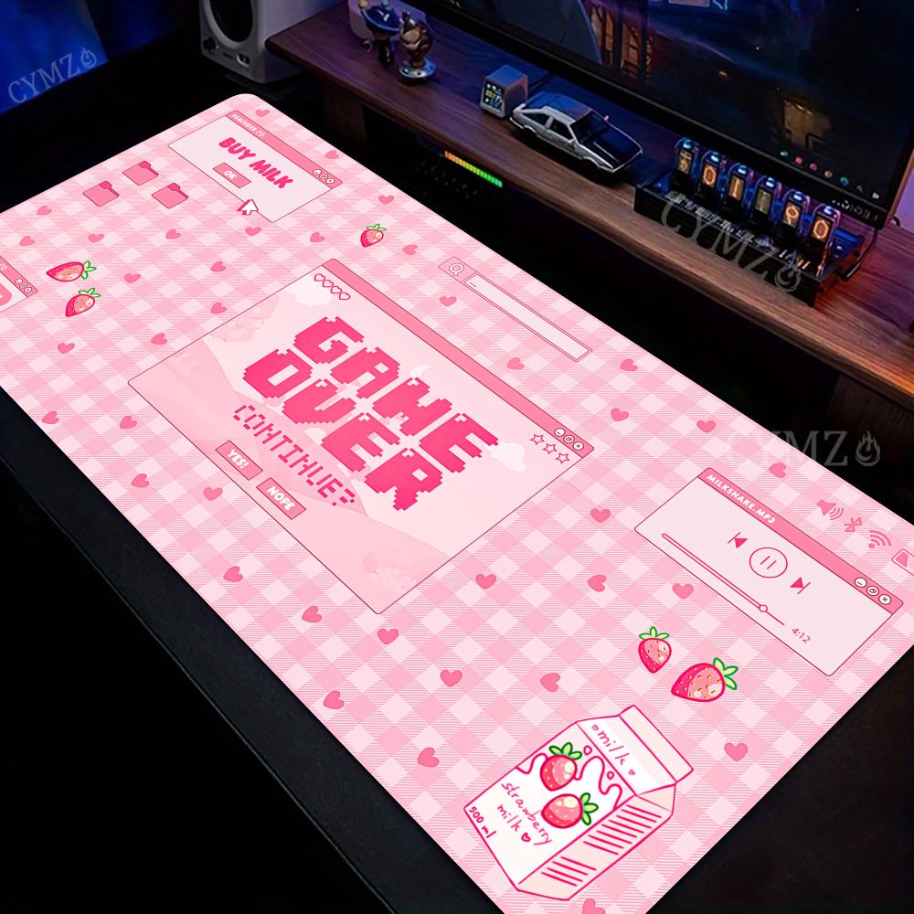 Esports Gaming Maus - Alfombrilla de ratón rosa Kawaii para