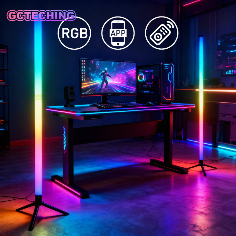 Esports Gaming App - Lámpara de Pie LED RGB para