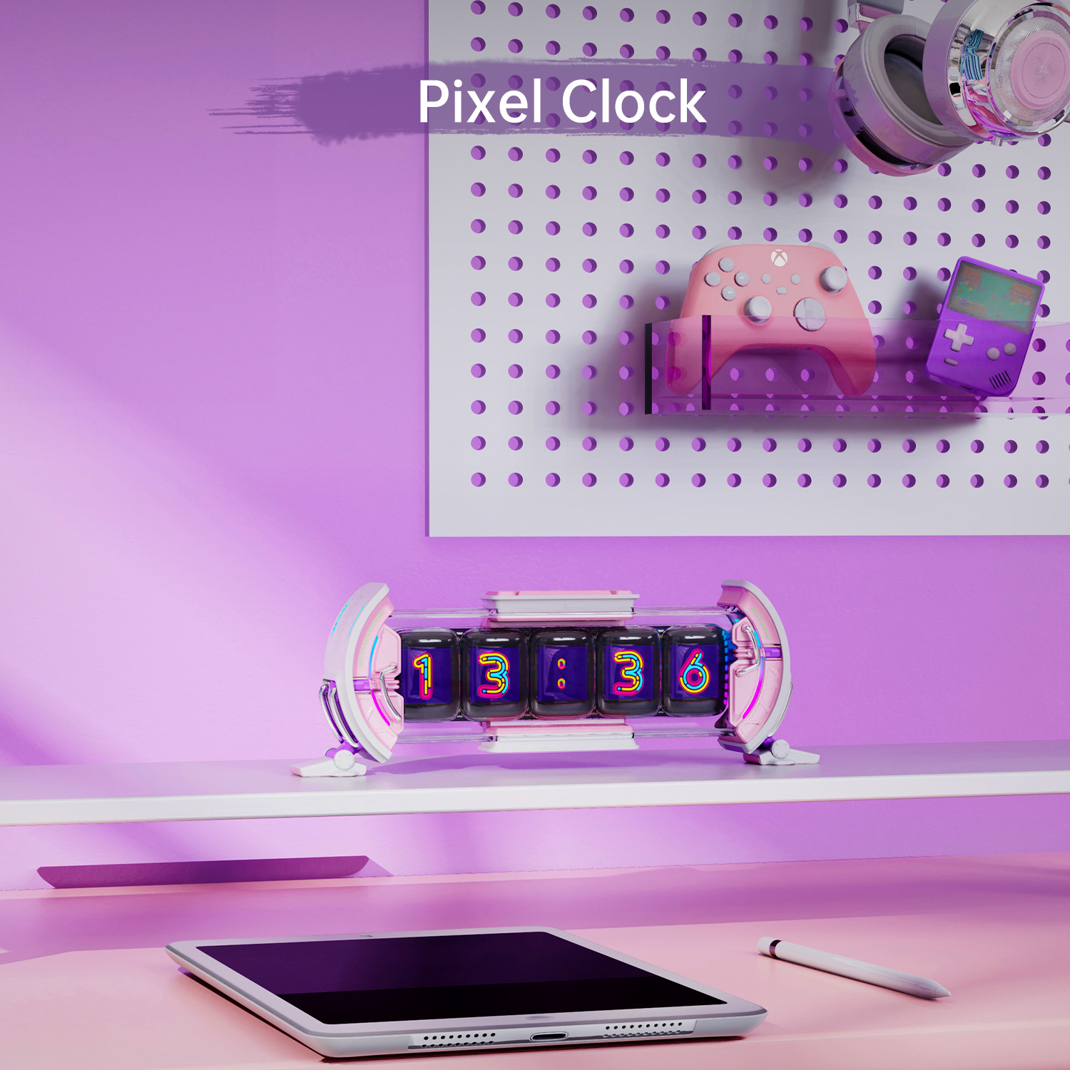Divoom Times Gate Lindo reloj  - Esports Gaming Monitor reseña y precio