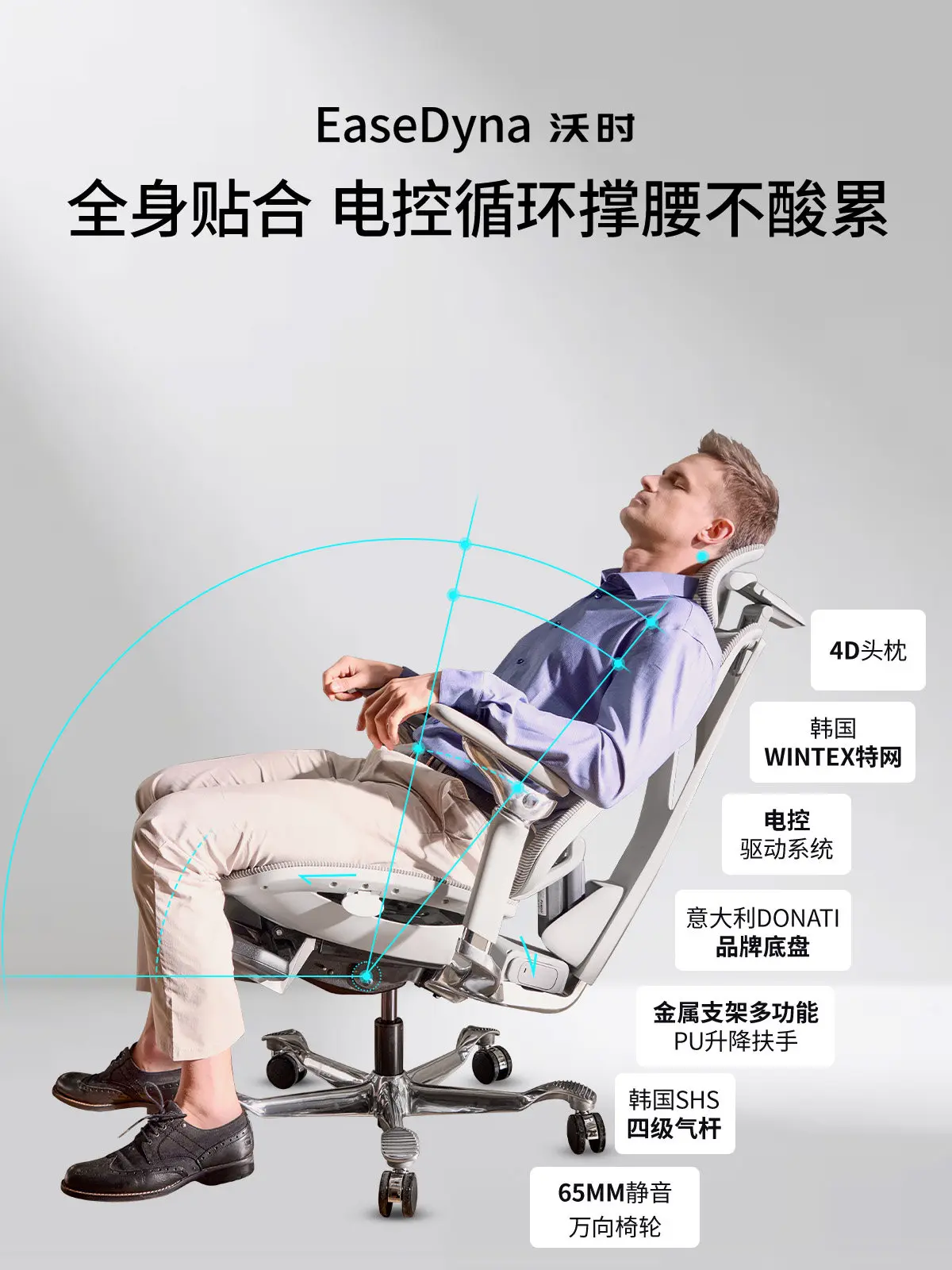 Silla de Oficina Ergonómica co - Esports Gaming Furniture reseña y precio