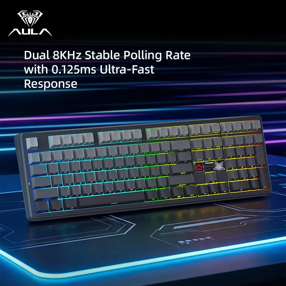 Teclado Mecánico AULA F108 Pro - Esports Gaming Uk reseña y precio