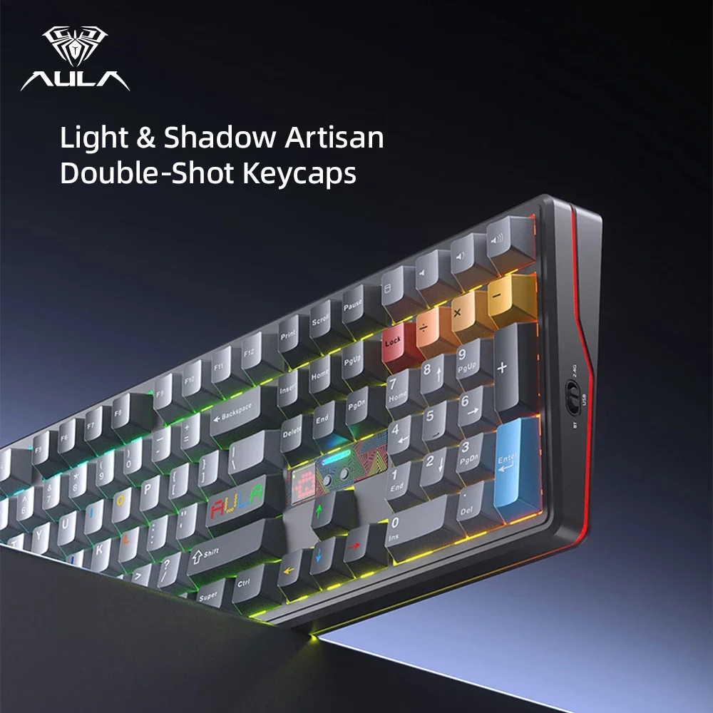 Teclado Mecánico AULA F108 Pro - Esports Gaming Uk reseña y precio