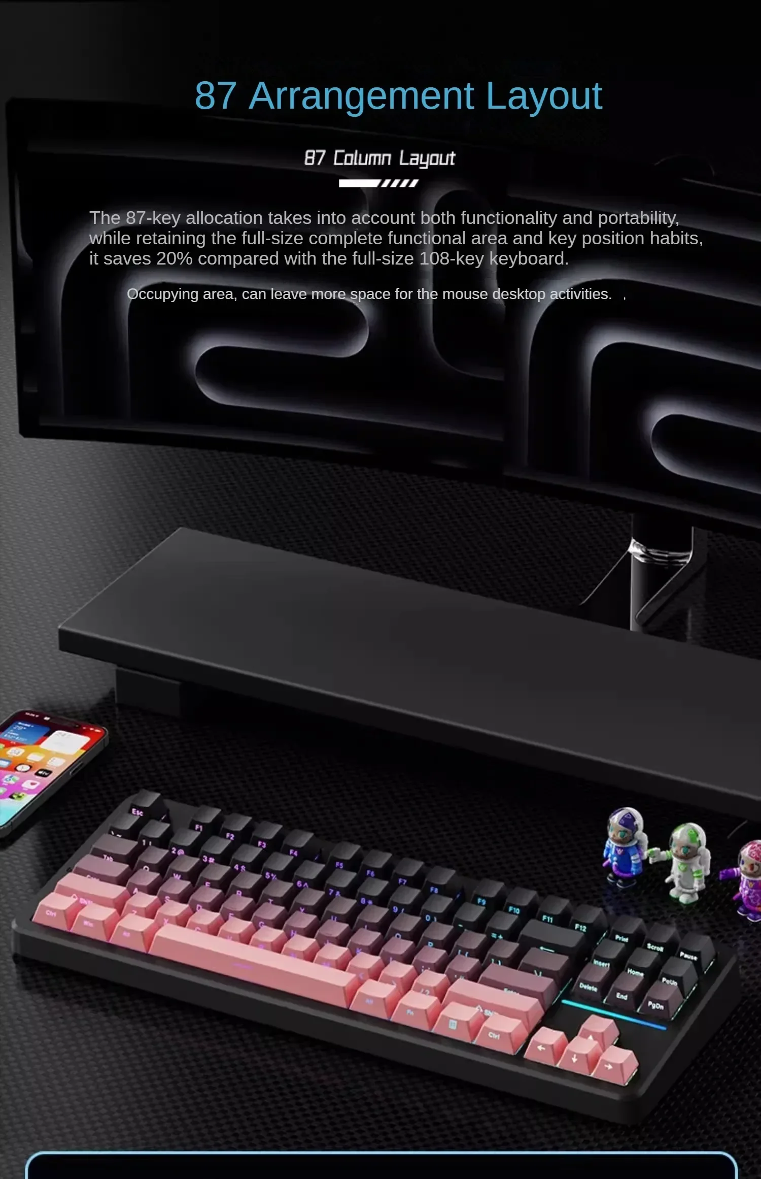 EWEADN X87 Silentteffect sensa - Esports Gaming Uk reseña y precio