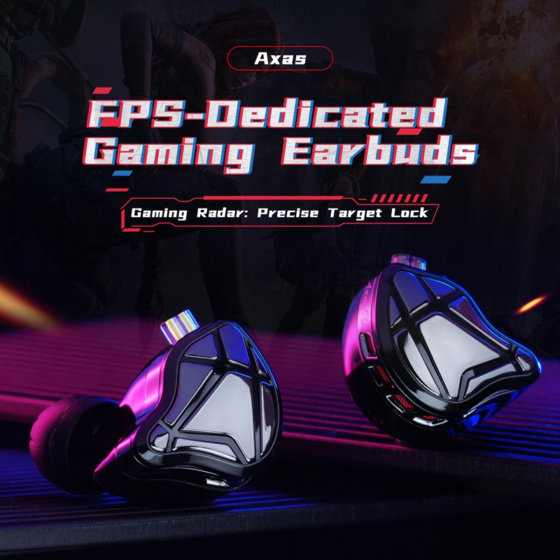    Auriculares KZ Axas FPS Ga - Esports Gaming Phone reseña y precio